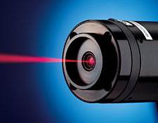 HeNe Laser with Laser Bezel Mounting Plate