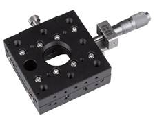 70mm, Center Drive, Thru-Hole Micrometer Stage