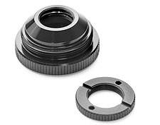 Adapter shown with lock nut