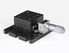 Linear translation stage with both top and bottom adapter plates