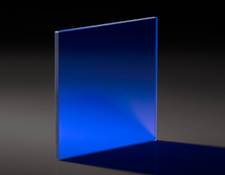 Square Colored Glass Bandpass Filter