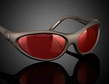 Adjustable Temples Wrap Around Frame. Image represents frame style only. Filter color will vary by product specification.